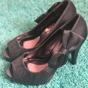 Paris Hilton Satin Pumps